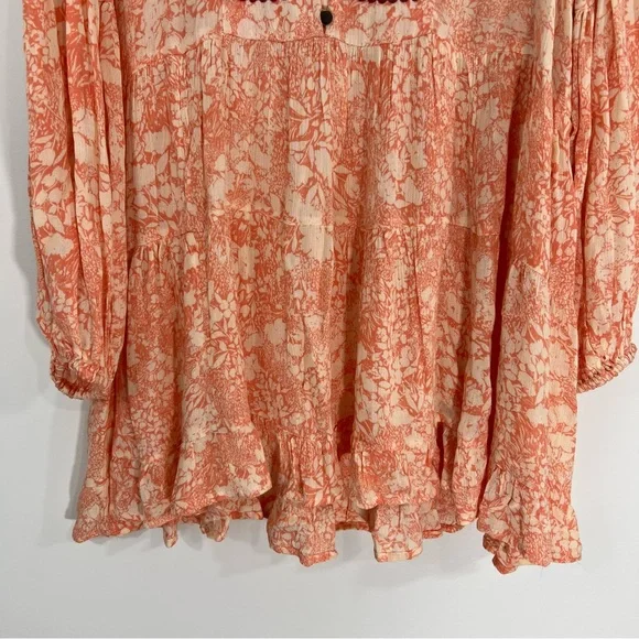 Anthropologie Claudia Embroidered Tunic Size XS Petite - Picture 4 of 8